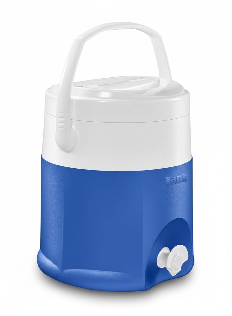 تانك كولمان أيس تانك لحفظ المياه والثلج، 12 لتر، مزود بميكروفلتر - أزرق/أبيض - Image 2